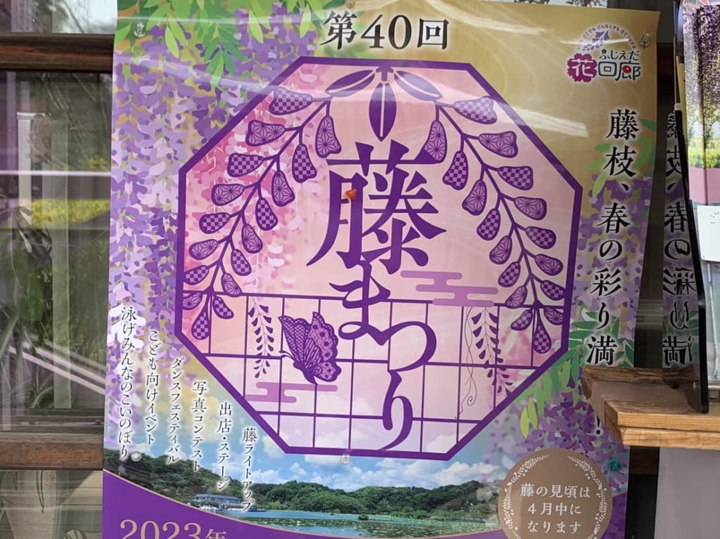 藤枝市の藤まつり
