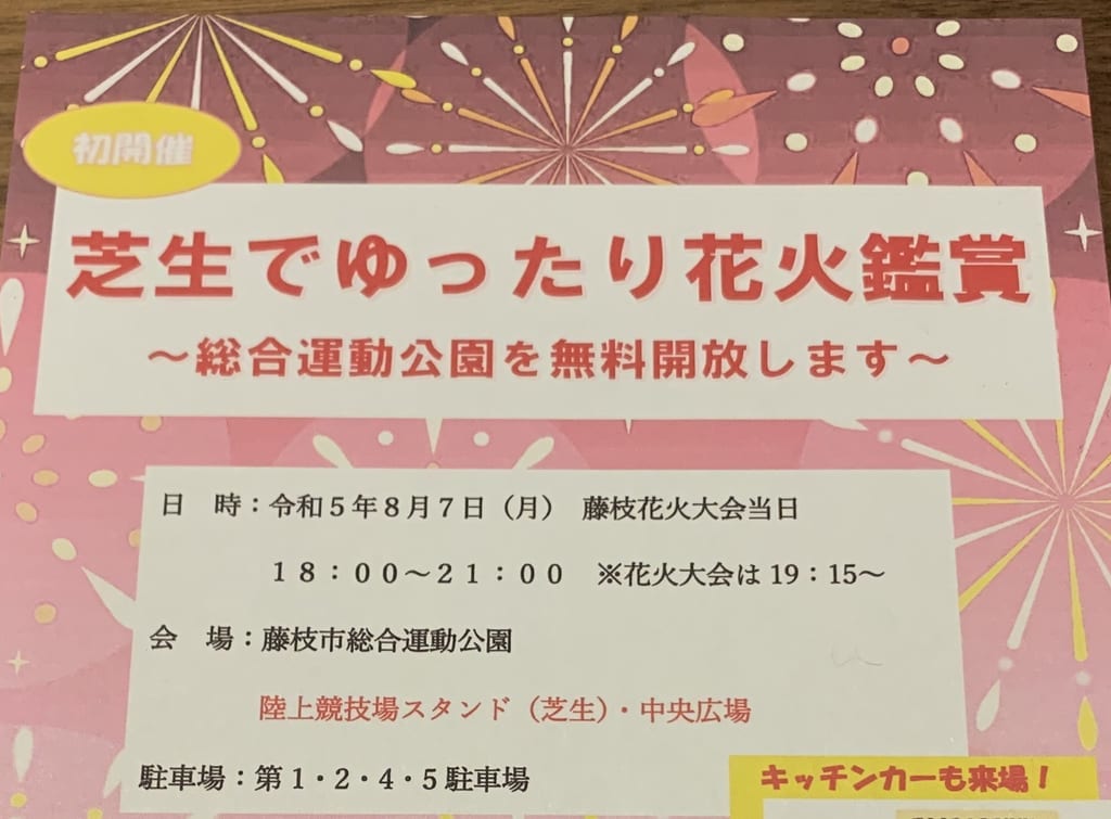 藤枝市の花火大会