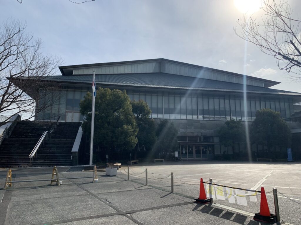 藤枝市の県武道館