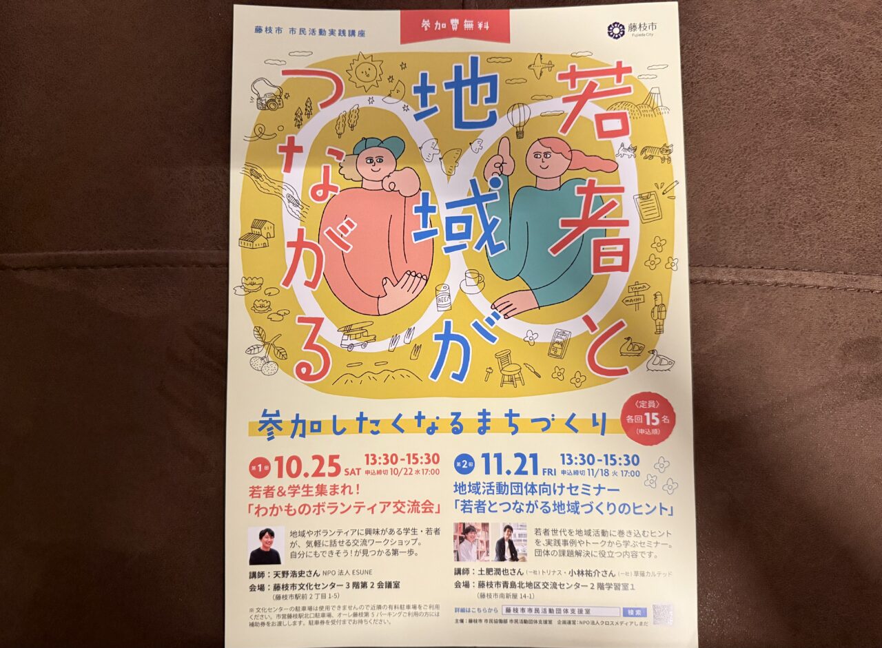 藤枝市の若者と地域がつながる